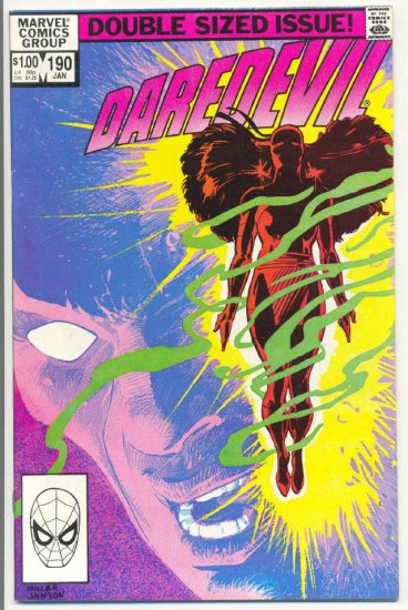 Daredevil #190 Elektra Is Alive Miller/Janson Classic!