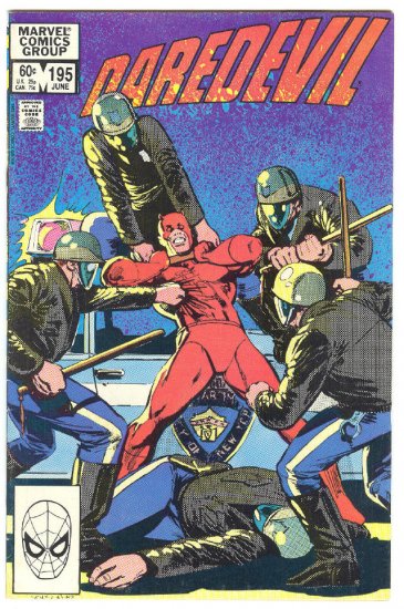 Daredevil #195 Betrayal !