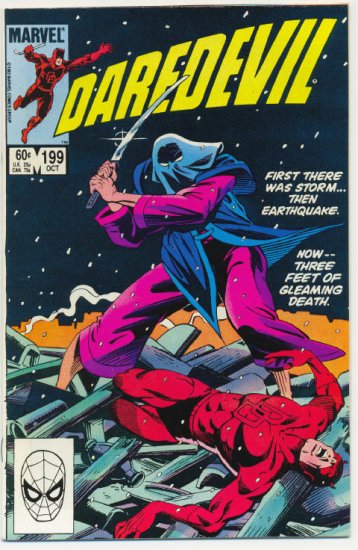 Daredevil #199 Storms And Death !