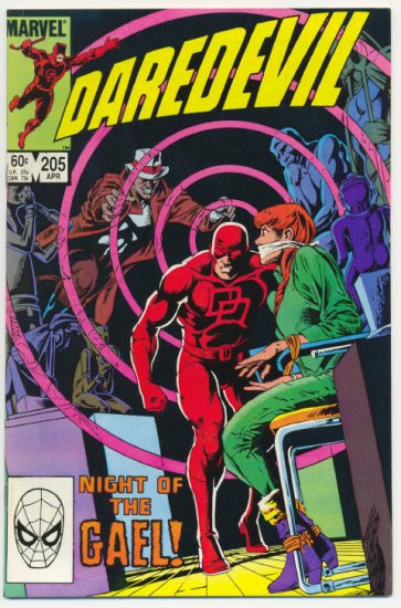Daredevil #205 Night Of The Gael !