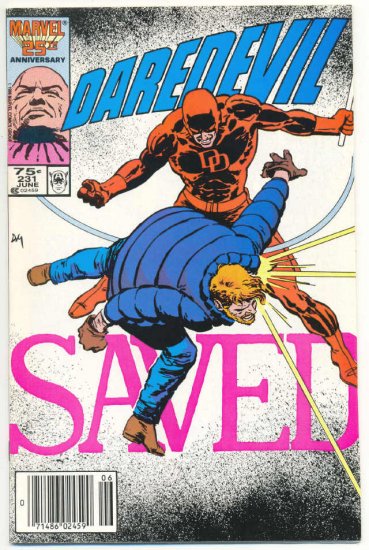 Daredevil #231 Saved Miller Mazzucchelli Born Again series!