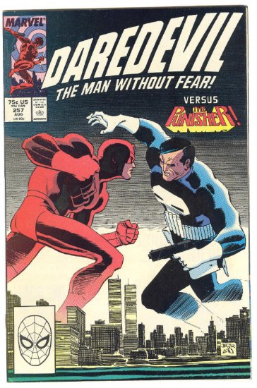 Daredevil #257 Punisher crossover Classic !