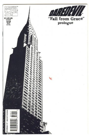Daredevil #319 Fall From Grace Prologue NM !