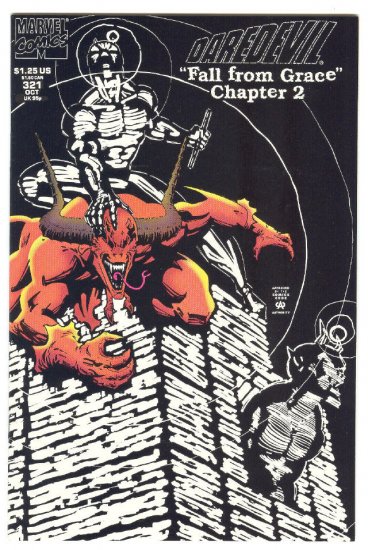 Daredevil #321 Fall From Grace !