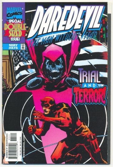 Daredevil #375 Trial And Terror Giant-Sized Issue!