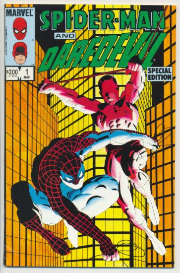 Spider-Man And Daredevil Special #1 Miller Art 1984 !