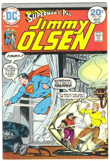Superman's Pal Jimmy Olsen #163 HTF Last Issue 1974 !