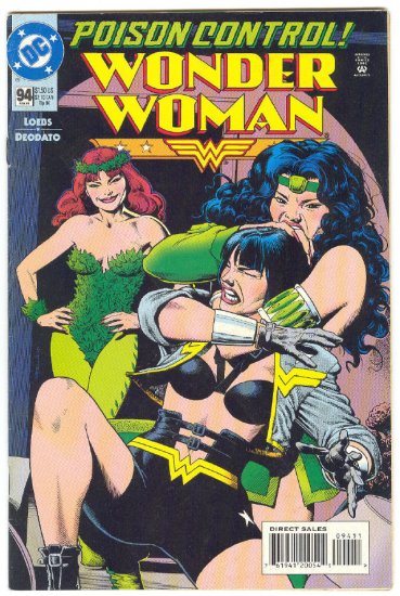 Wonder Woman #94 Poison Claws And Death Deodato Art !