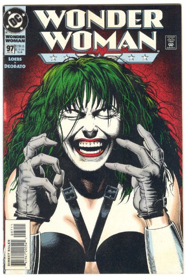 Wonder Woman #97 The Joker Deodato Art !