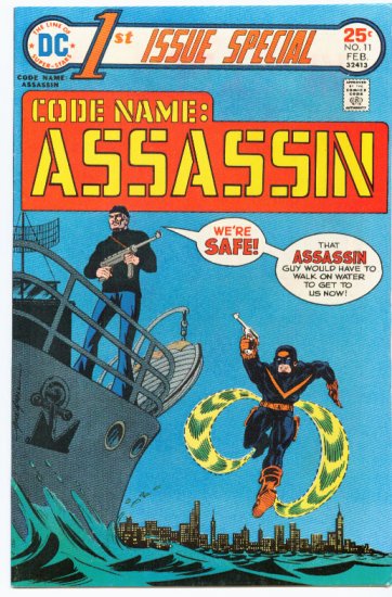 1st Issue Special #11 Code Name Assassin HTF 1976 DC