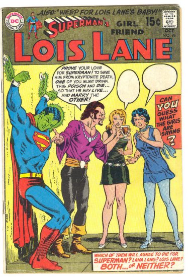 Superman's Girlfriend Lois Lane #96 1969 !