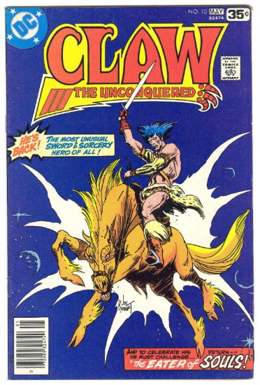 Claw The Unconquered #10 Giffen Art 1978 !