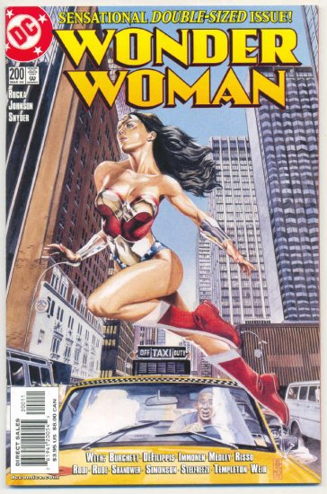 Wonder Woman #200 Double-Size JG Jones Art VFNM Classic