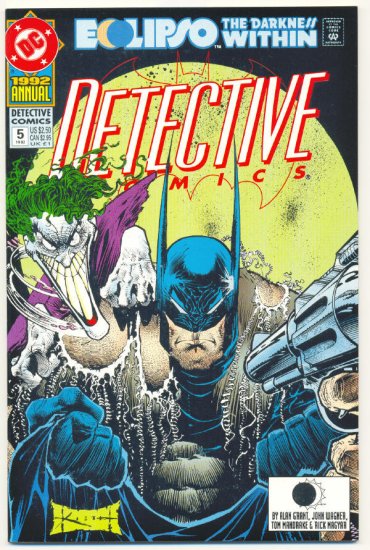 Detective Comics Annual #5 Eclipso Kieth Art VFNM 1992