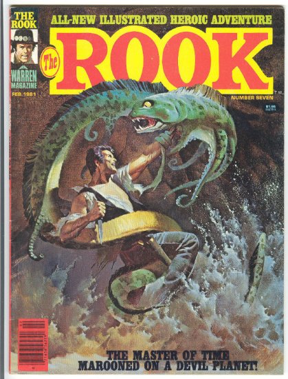 The Rook #7 The Master Of Time 1981 Warren Magazine