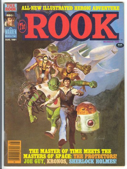 The Rook #10 The Master Of Time 1981 Warren Magazine