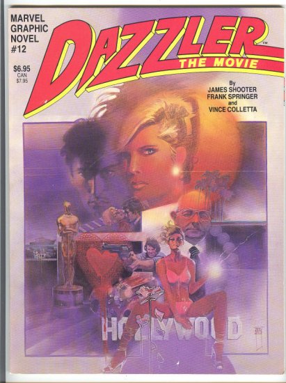 Dazzler The Movie Marvel Graphic Novel 1984 HTF