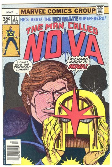 Nova #21 The Secret Revealed 1978 Classic !