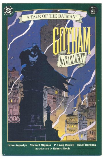 Batman Gotham By Gaslight Graphic Novel Mignola Art !