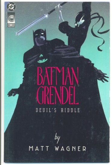 Batman Grendel Devil's Masque Devil's Riddle Graphic Novel Set