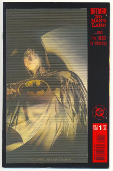 Batman No Man's Land Graphic Novel Alex Ross Cover !