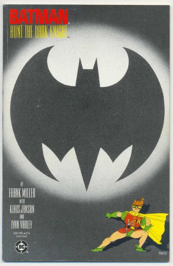 Batman The Dark Knight Return Book Three Miller Classic !