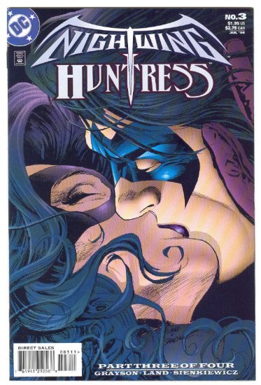 Nightwing Huntress #3 of 4 NM The Big Hook Up !
