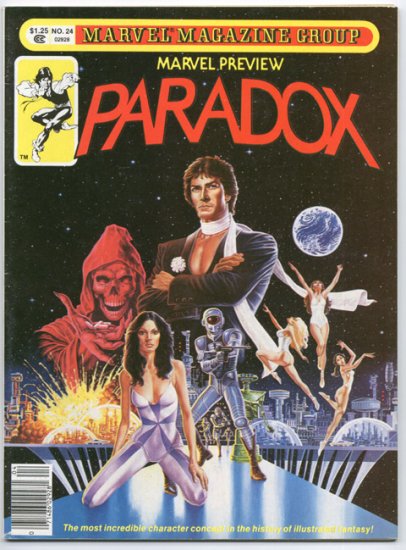 Marvel Preview #24 Paradox Gulacy Mayerik art !