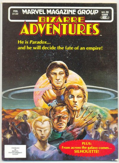 Bizarre Adventures #30 HTF Jusko Buscema Vosburg Art