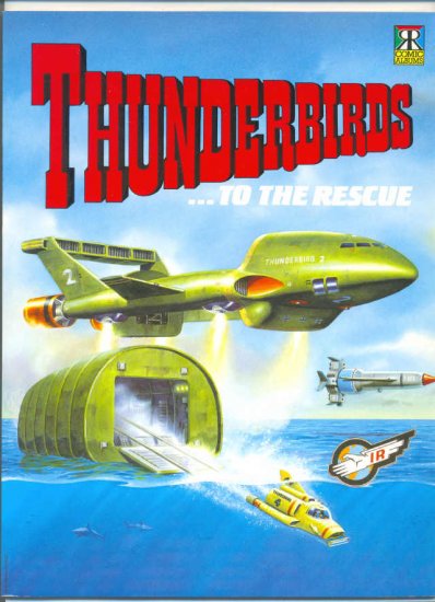 Thunderbirds ...To The Rescue UK Comic Album 1992 HTF !