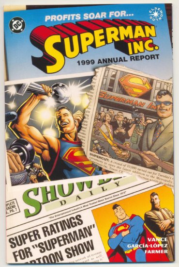 Superman Inc.Elseworlds Graphic Novel 1999