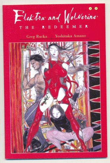 Elektra Wolverine #3 2002 Manga Style Graphic Novel