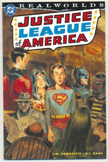 Justice Leagure Of America Realworlds Graphic Novel