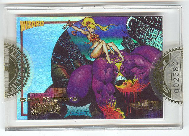 The Maxx Sealed Wizard Gold Card HTF !