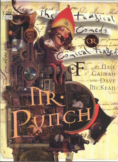 Mr. Punch Tragical Comedy Graphic Novel Gaiman & McKean