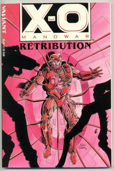 X-O Manowar Retribution Trade Paperback Early Valiant Classics !