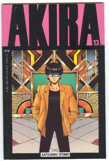 Akira #13 Epic Comics 1989 VF HTF !