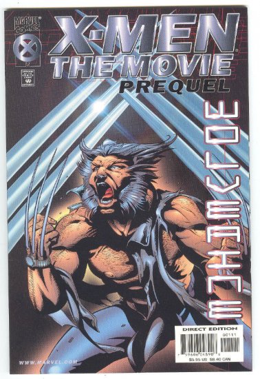 X-Men The Movie Wolverine Prequel Graphic Novel