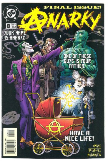 Anarky #8 Who's Your Daddy Last Issue !