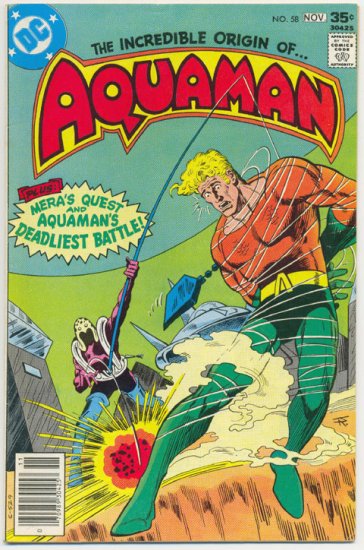 Aquaman #58 Origin Issue 1977 Aparo Art !