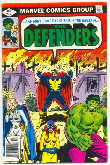 Defenders #75 This Is The End Of The Defenders !