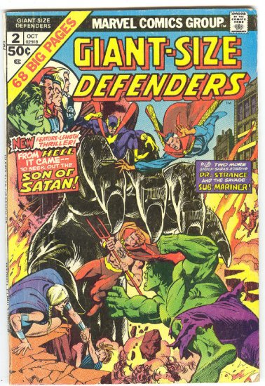 Giant-Size Defenders #2 Hulk, Hell And Holocaust !