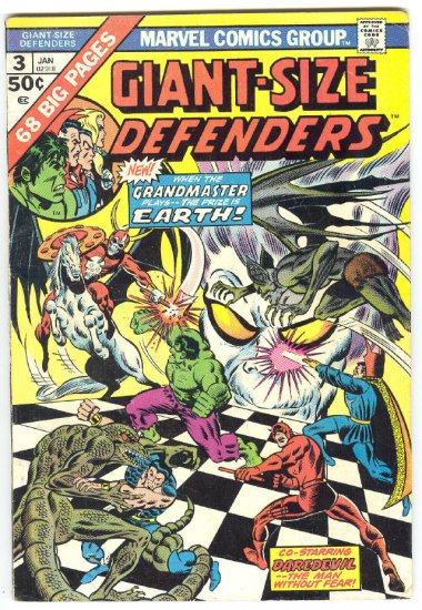 Giant-Size Defenders #3 The Grandmaster Came To Play !