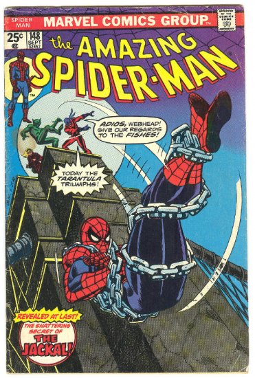 Amazing Spider-Man #148 The Shattering Secret Of The Jackal !