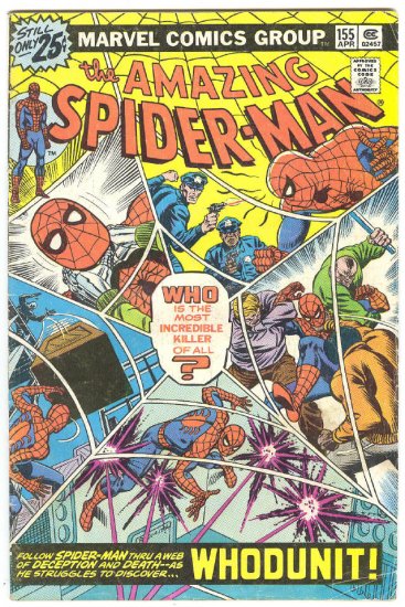 Amazing Spider-Man #155 Whodunit Mystery Issue !