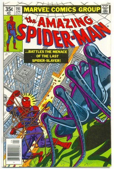 Amazing Spider-Man #191 Wanted For Murder !