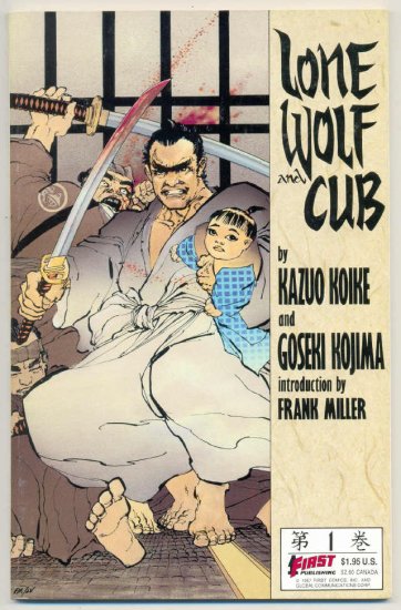 Lone Wolf And Cub #1 HTF 1987 First Publishing Frank Miller