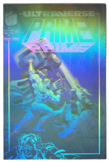 Prime #1 Holographic cover edition HTF Promo book