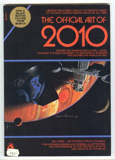The Official Art Of 2010 Arthur C. Clarke Science Fiction Movie