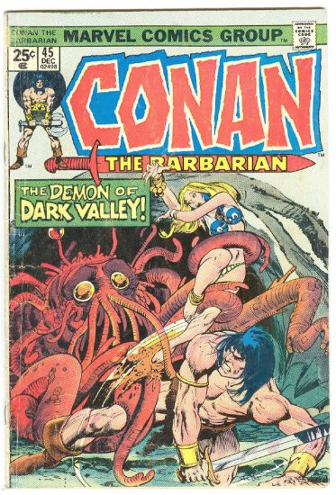 Conan The Barbarian #45 The Demon Of Dark Valley !